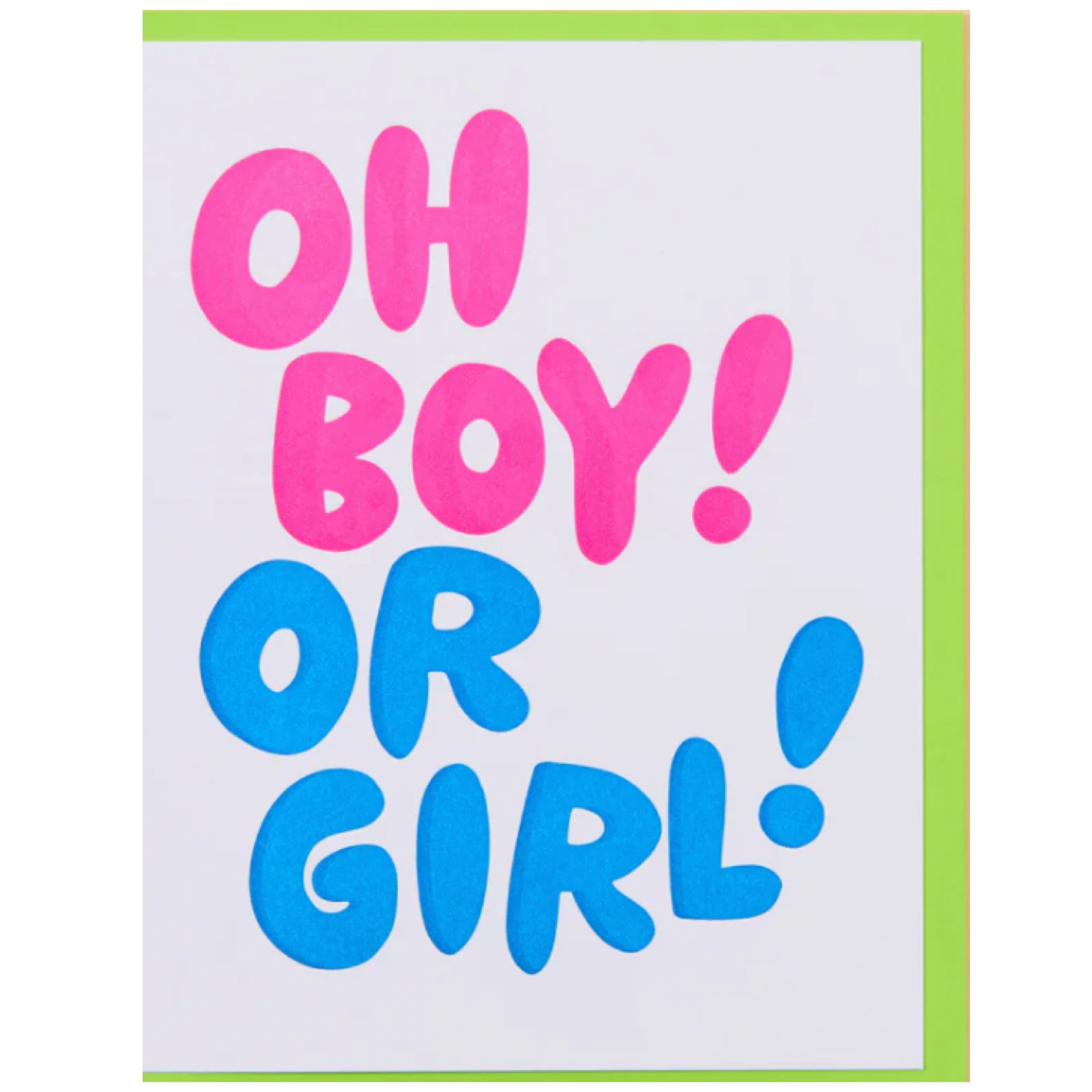 Oh Boy! Oh Girl! Baby