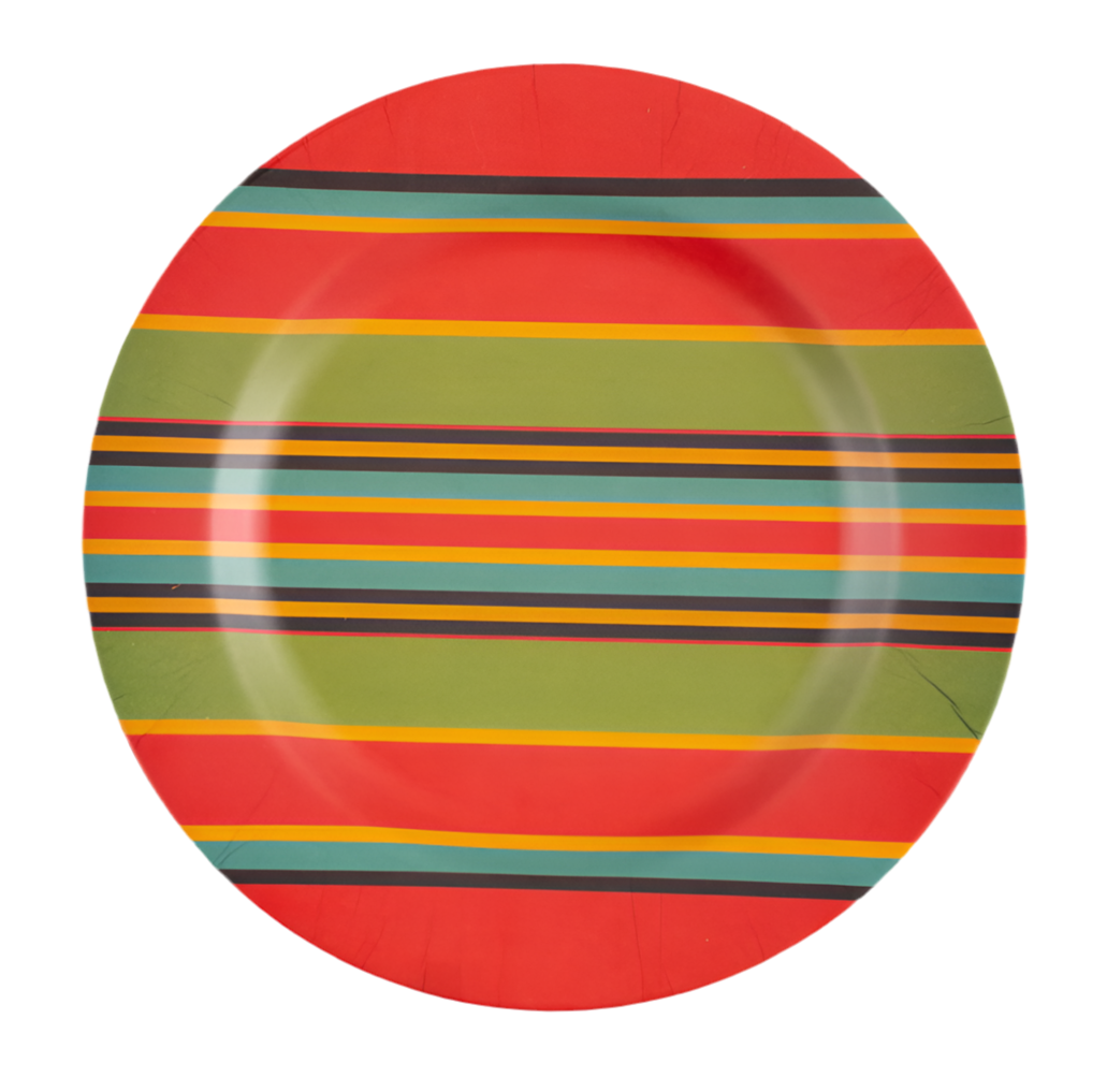 12"  pattern chargers - melamine (+ styles)