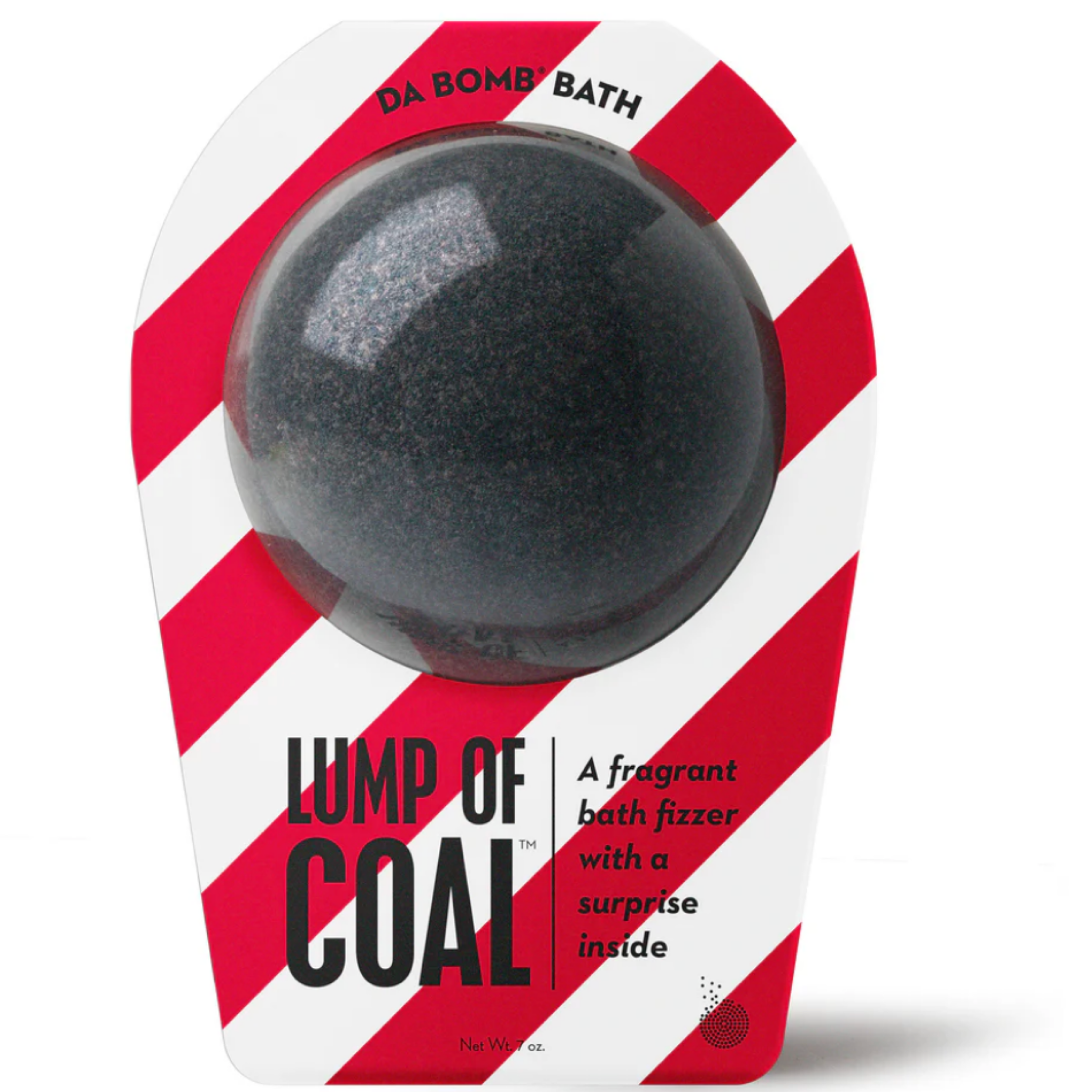 lump of coal: DaBomb bath bomb