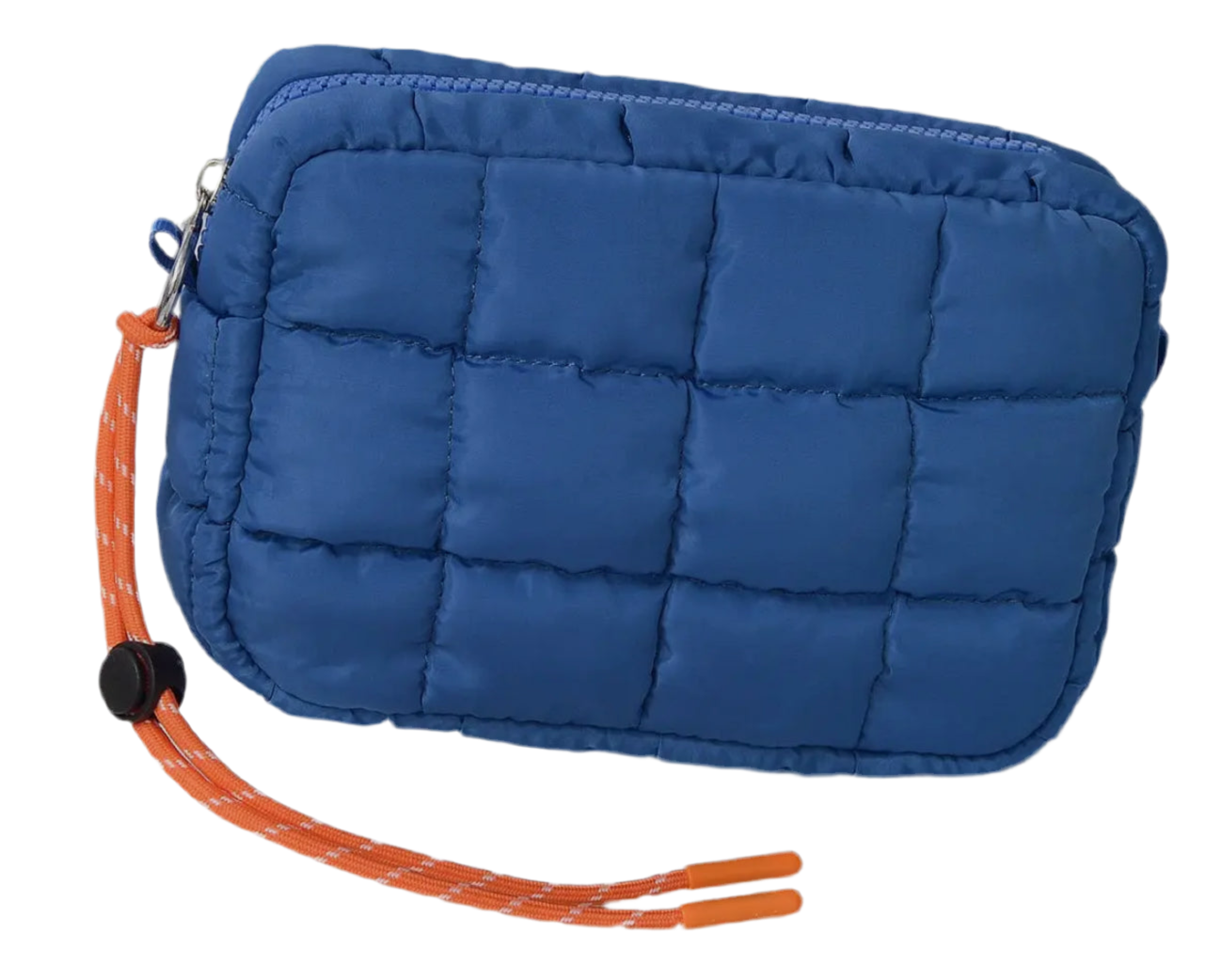 Nylon Quilted Puffer Clutch/Pouch