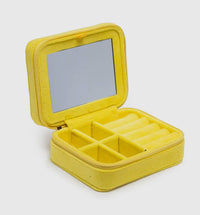 bag of chips: velvet jewelry zip case