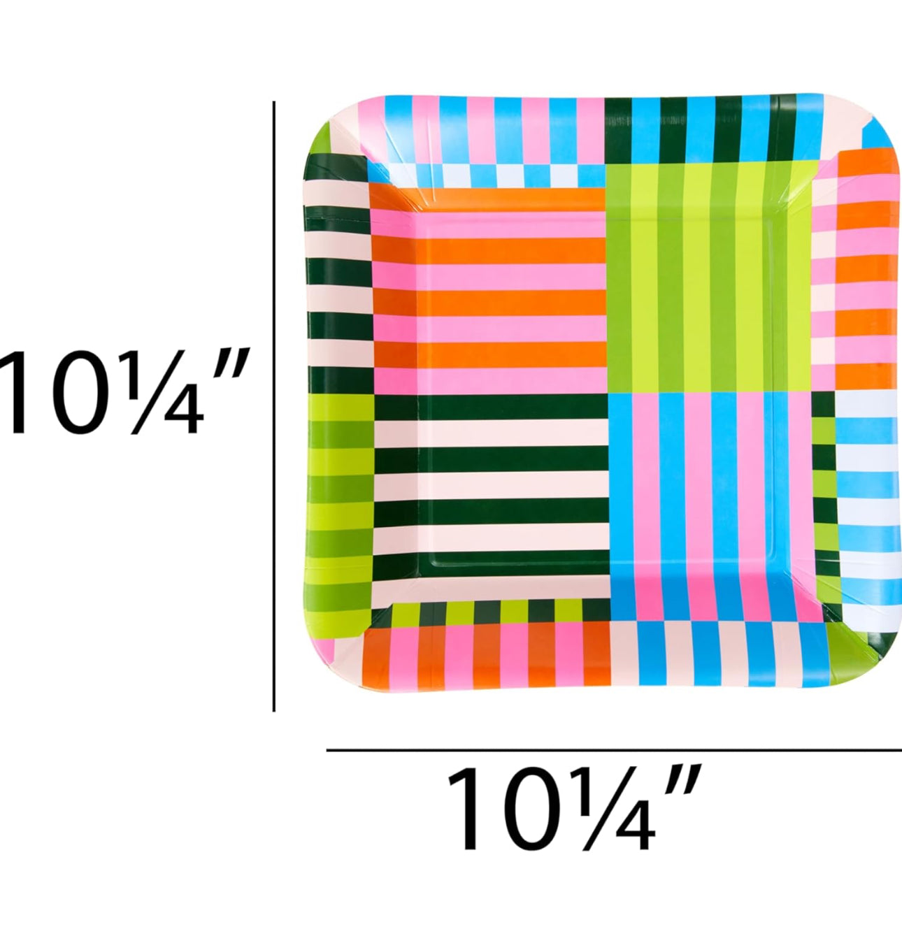 Bold Stripes/Scalloped paper party collection