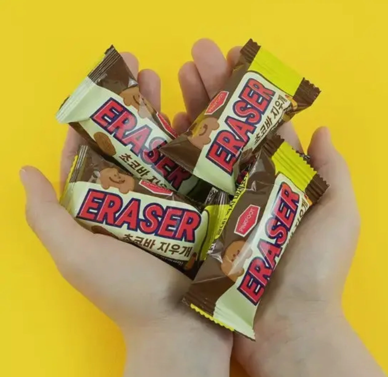 Chocolate Bar Eraser - Realistic and Fun!