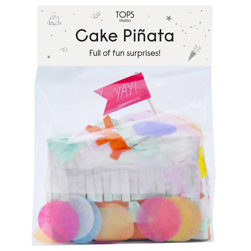 Cake Slice Piñata in A Bag