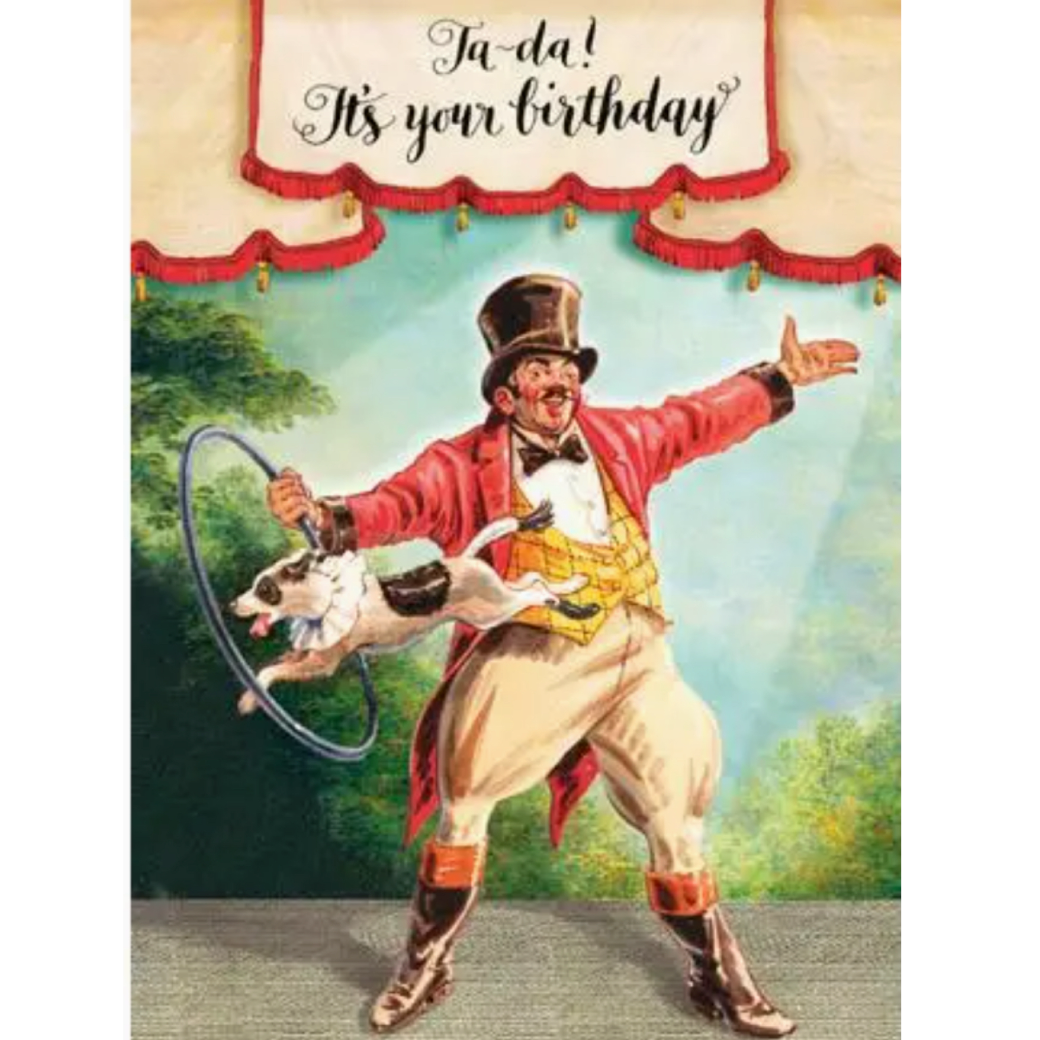 Ta-Da Birthday : greeting card
