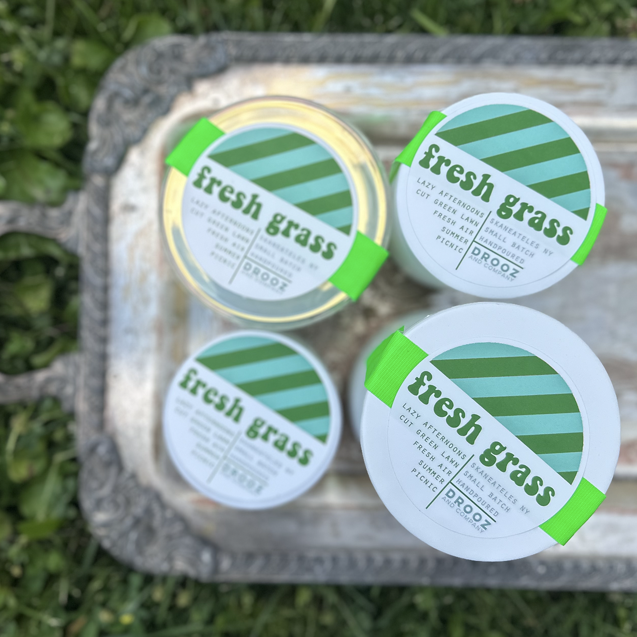 Fresh Grass: DROOZ summer candle
