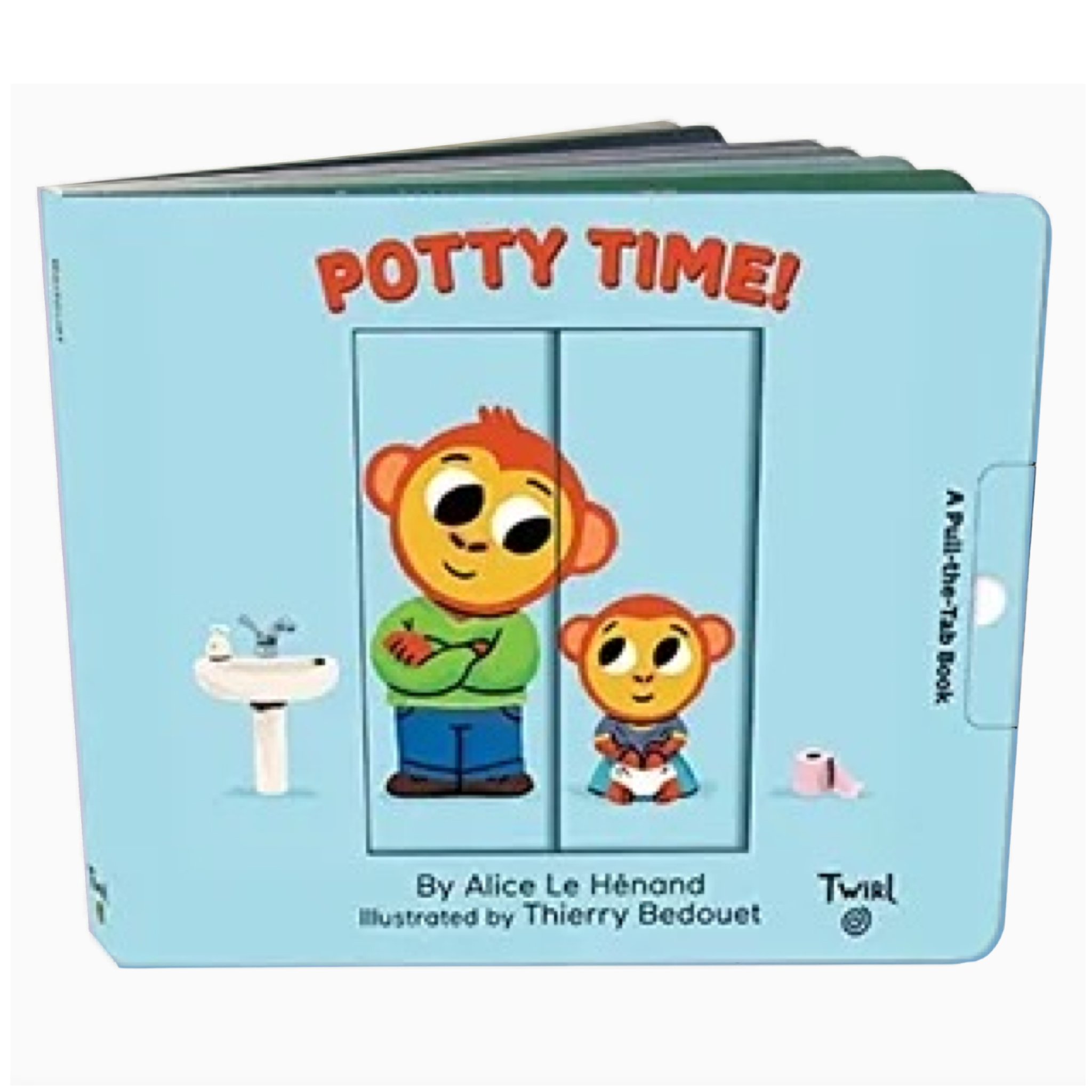 potty time: A Pull-the-Tab Book