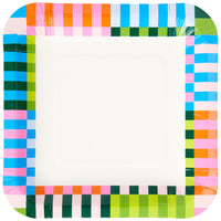Bold Stripes/Scalloped paper party collection