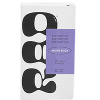 Moon Rock Bar Soap: charcoal + black currant