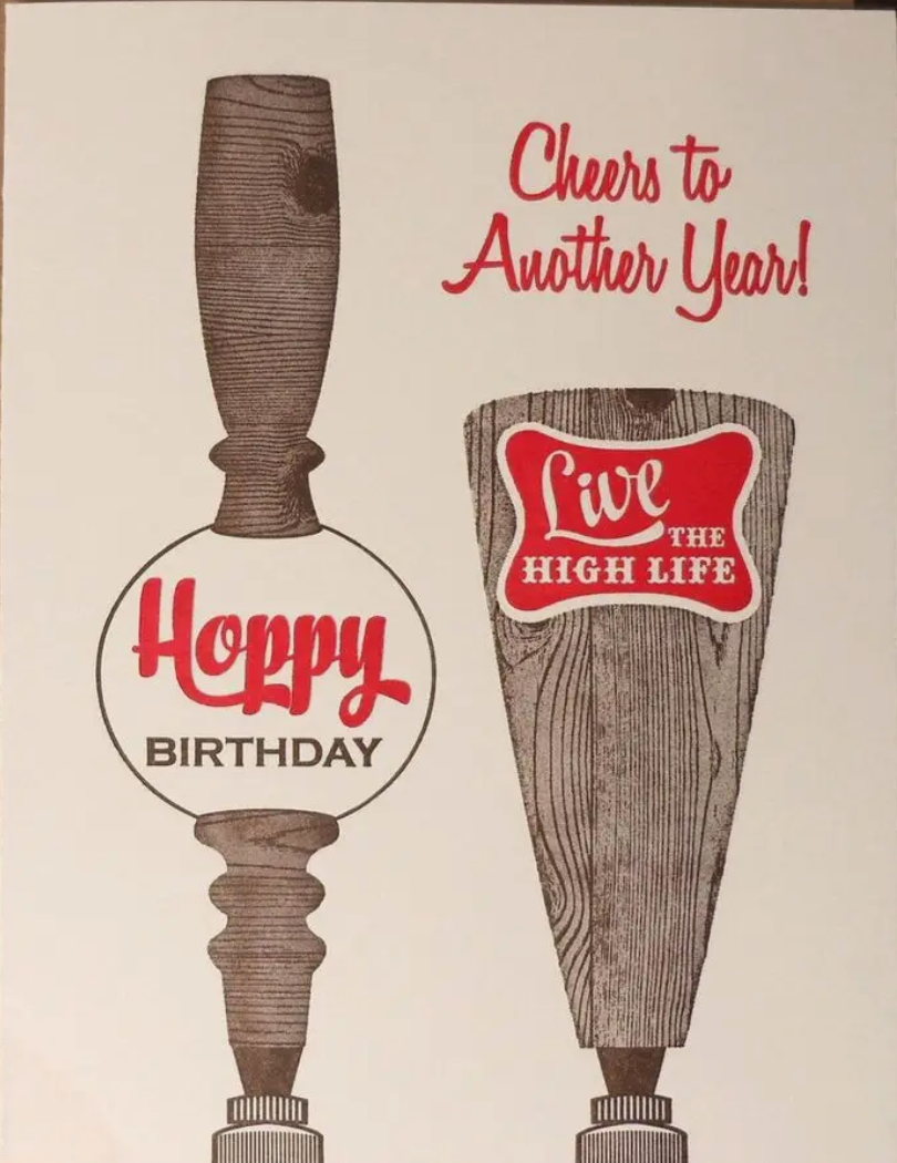 Birthday Tappers Card