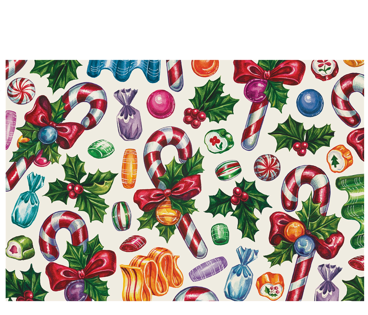 candy shoppe place mats