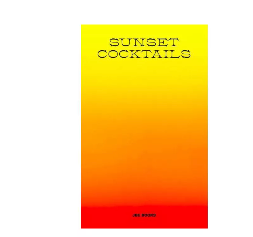 sunset cocktails