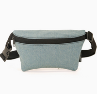 Denim lite Fanny pack: small: ultra slim