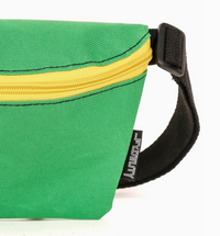 green: Fanny pack: small: ultra slim