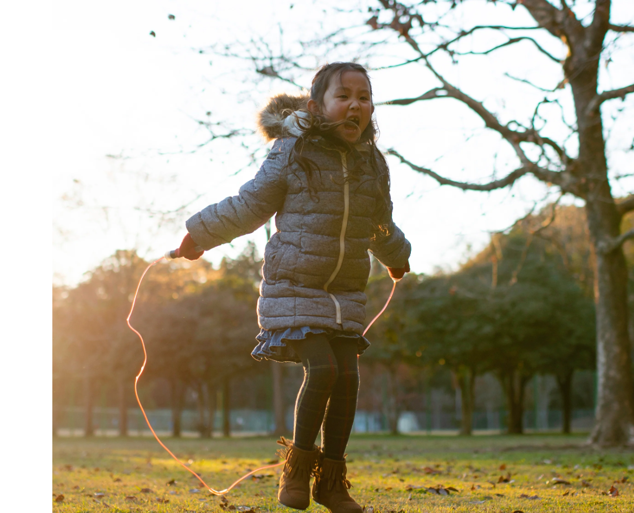 jumping rope : Huckleberry Kid