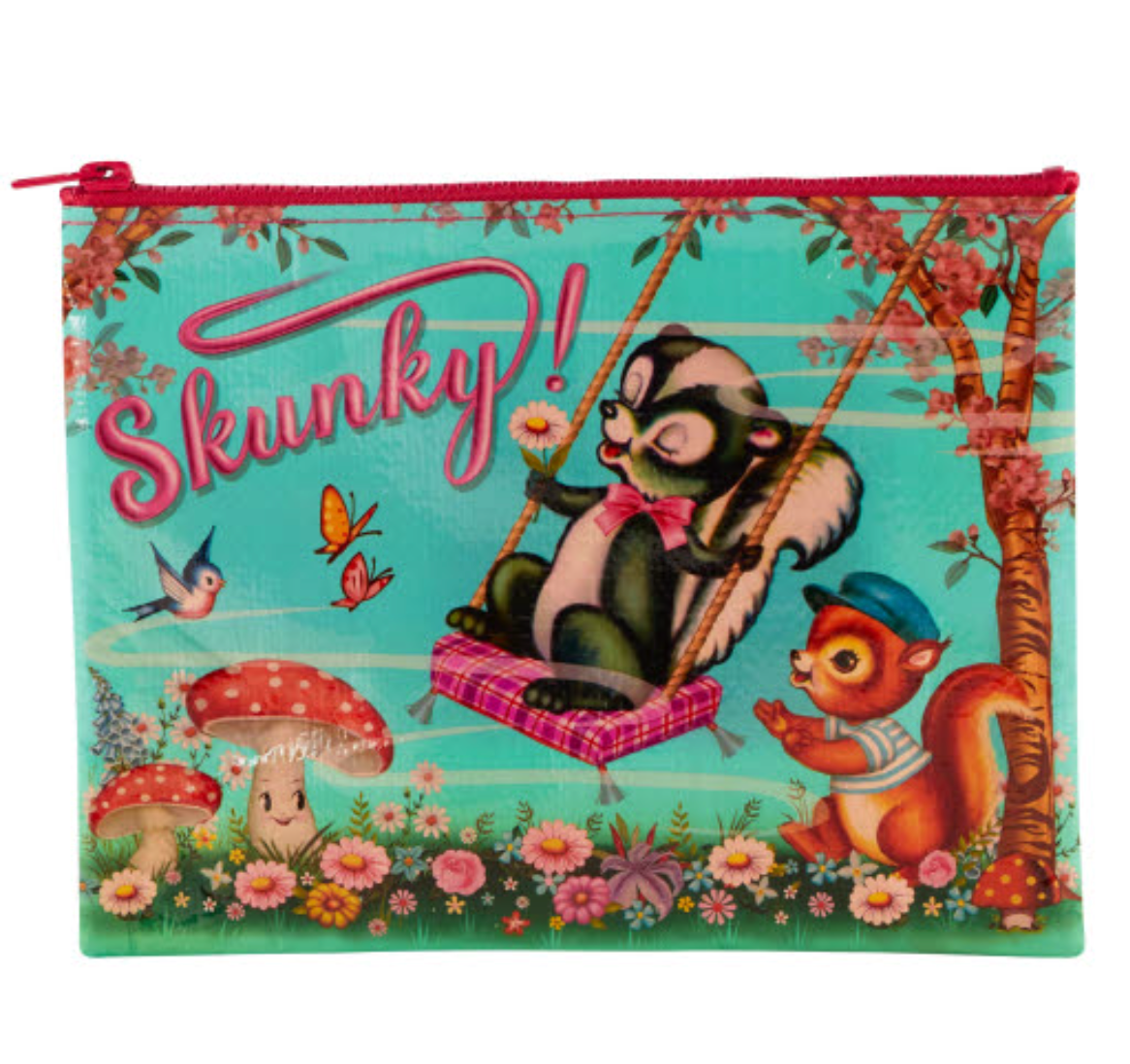 skunky zipper pouch