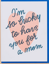 lucky MOM - greeting card