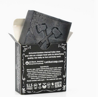 HUNTER soap: charcoal