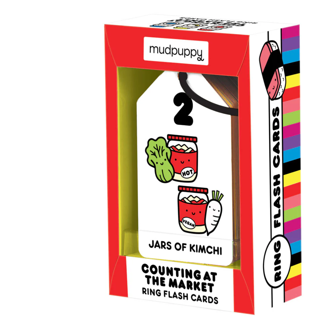 counting ABC Farmers' Market ring Flash Cards