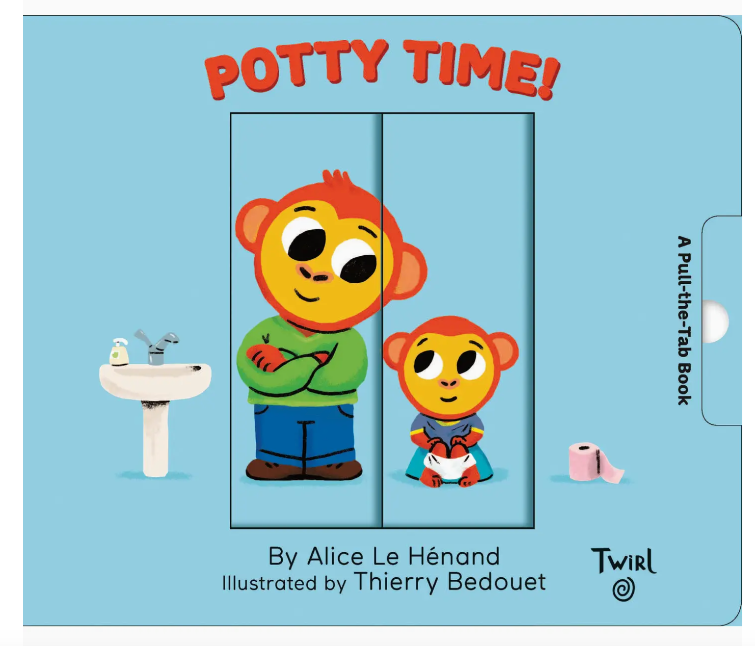 potty time: A Pull-the-Tab Book