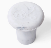 Outset Wine Bottle Stoppers, Set of 4, Marble Silicone,1.25"