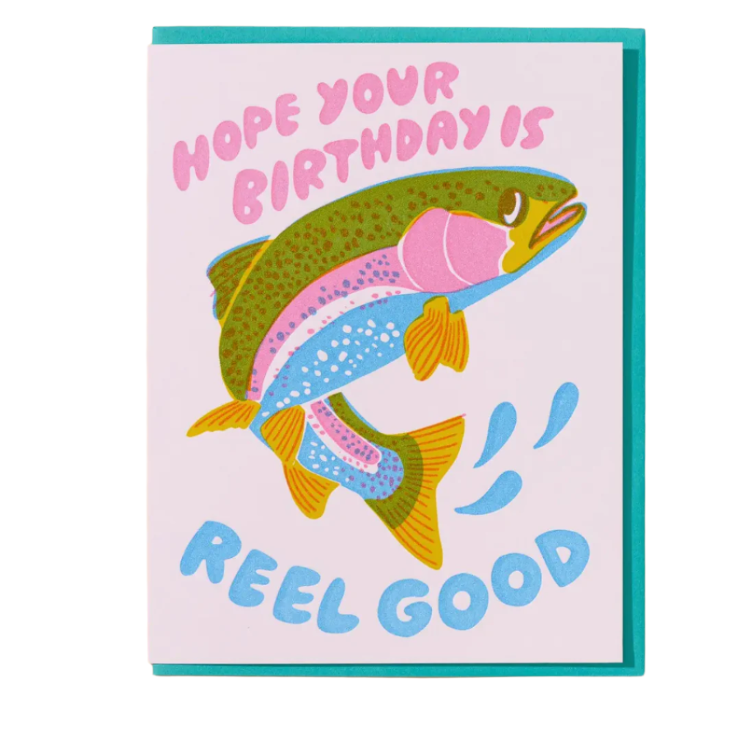 Reel Good birthday card
