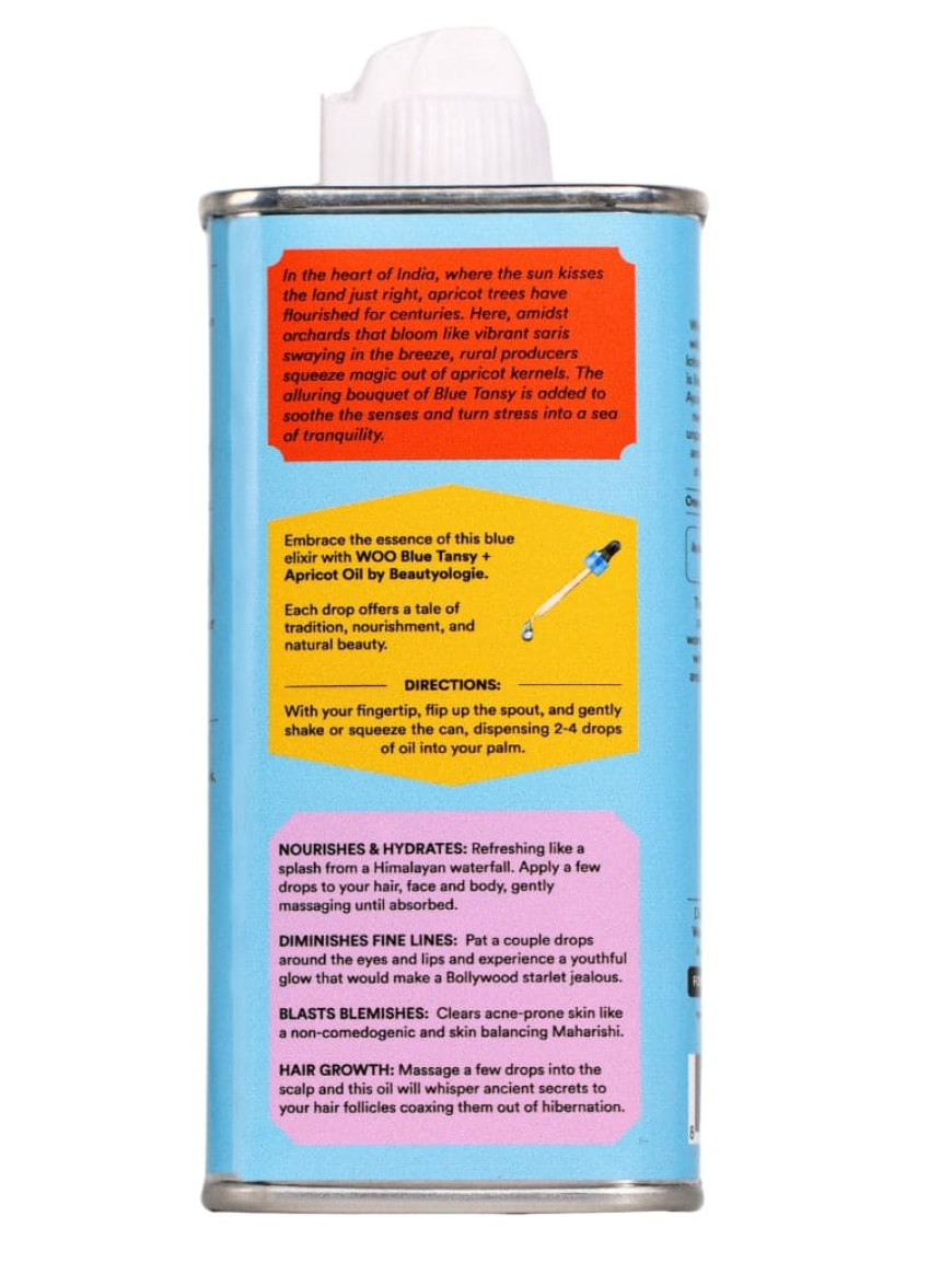 Blue Tansy + Apricot Oil