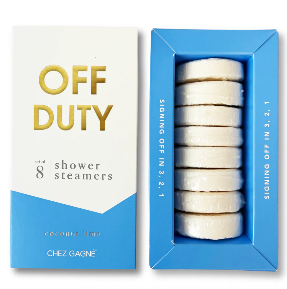 off duty : Shower Steamers