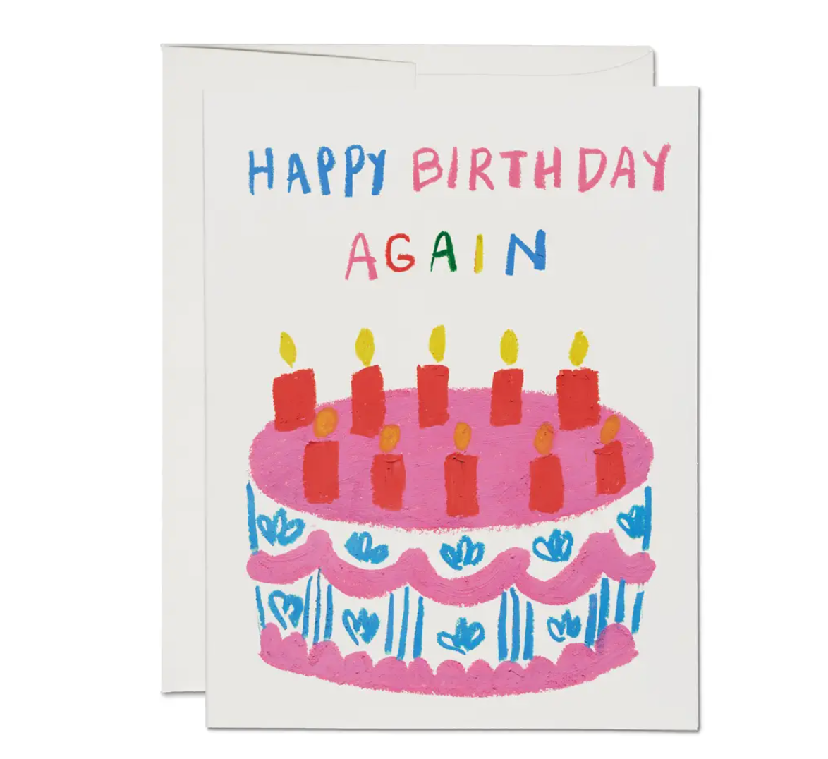 birthday again card