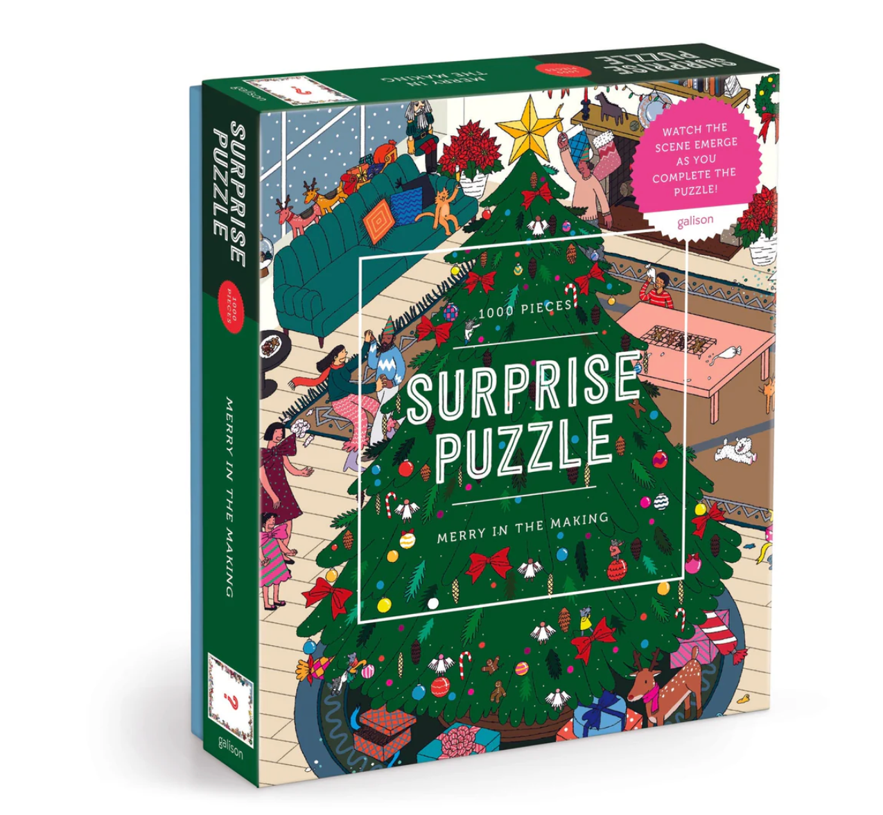 Merry In The Making 1000 Piece Surprise Puzzle