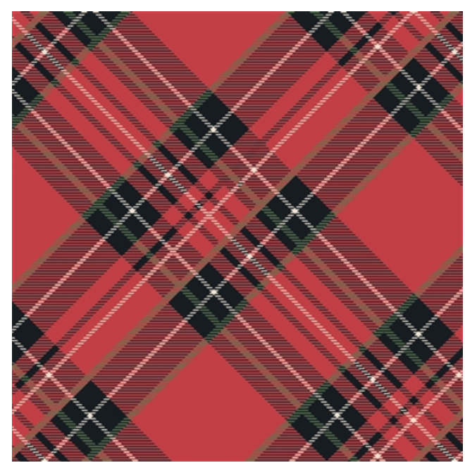 red plaid napkin (+ sizes)