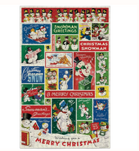 Snowman 500-Piece Vintage- Style Christmas  Jigsaw Puzzle