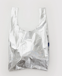 chrome metallic : BAGGU bag
