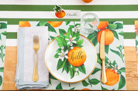 orange orchard: paper placemats