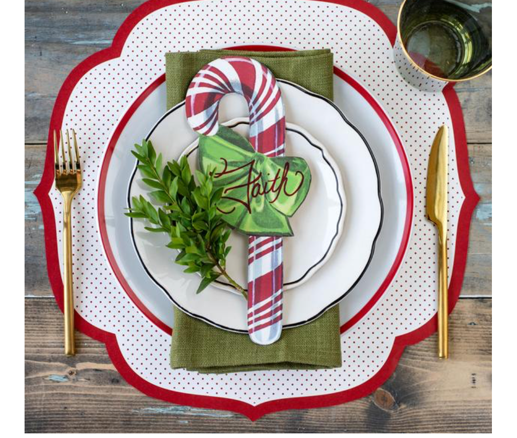 Candy Cane table accent