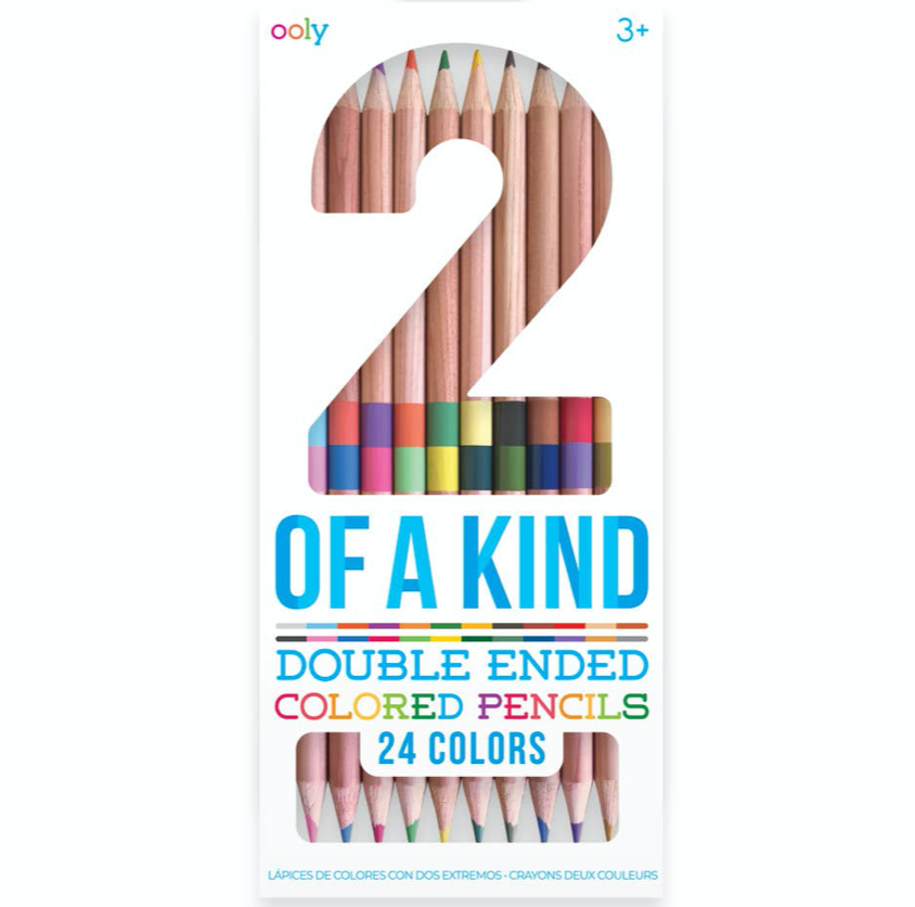 2 of a Kind Double Ended Colored Pencils