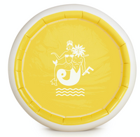 Mellow Yellow  kiddie pool: FUNBOY