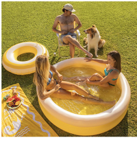 Mellow Yellow  kiddie pool: FUNBOY