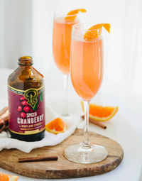 spiced cranberry syrup