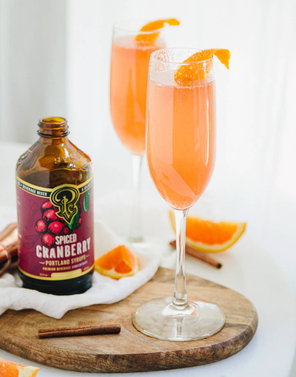 spiced cranberry syrup