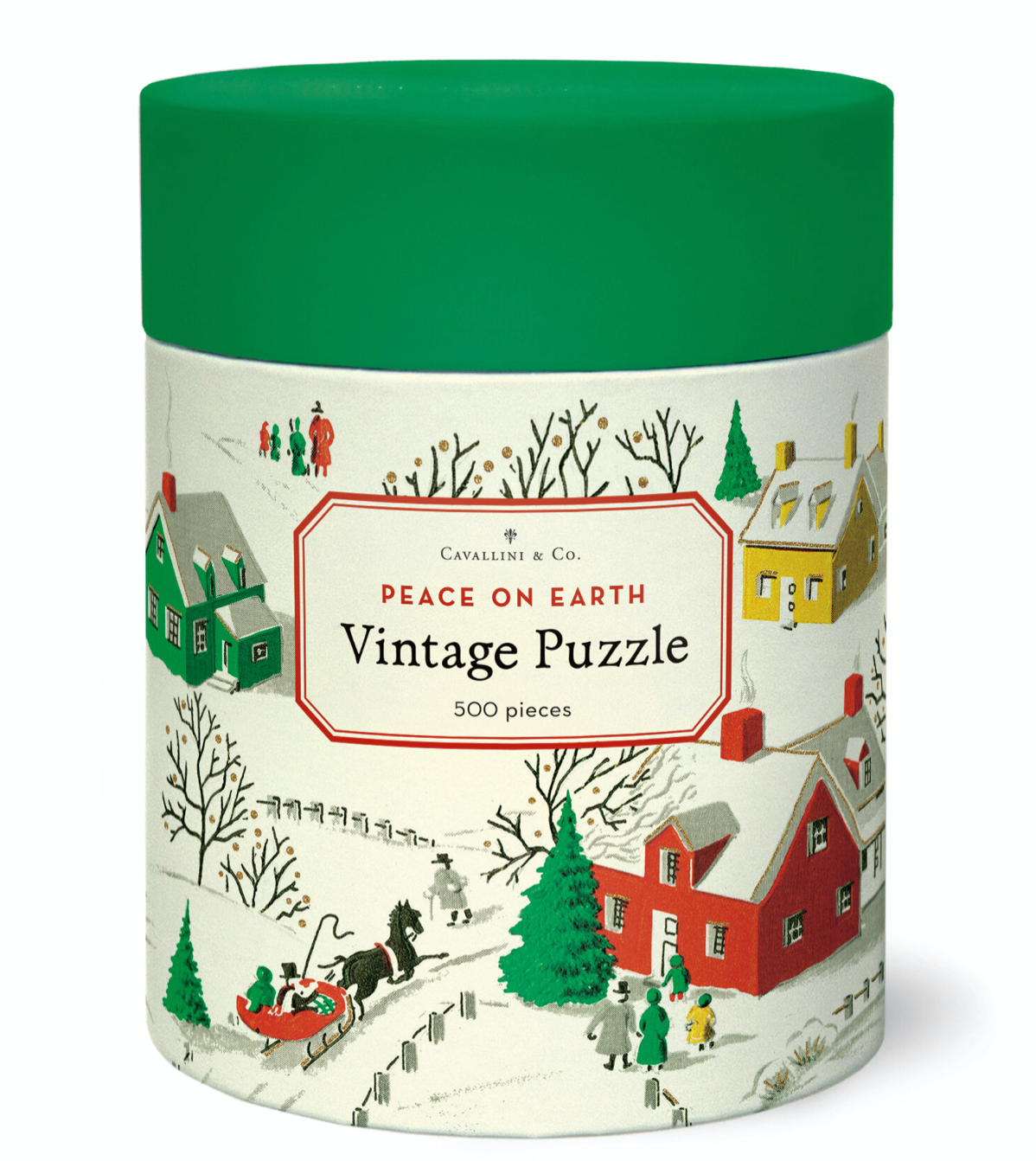 Peace on Earth Christmas 500 Piece Puzzle