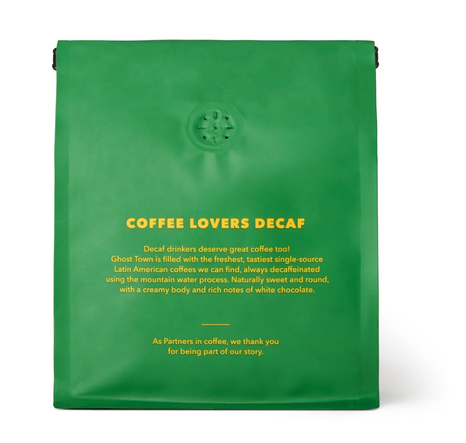 Peru Ghost Town: decaf whole beans