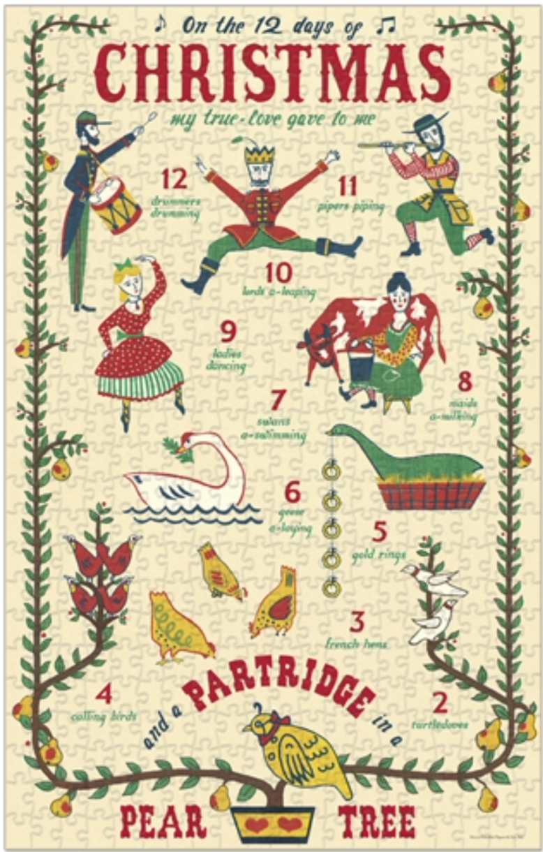 12 Days 500 Piece Puzzle