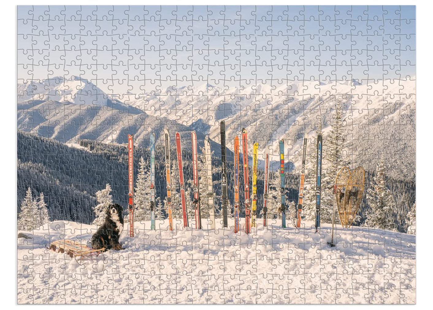 Gray Malin The Winter Holiday 500 Piece Double Sided