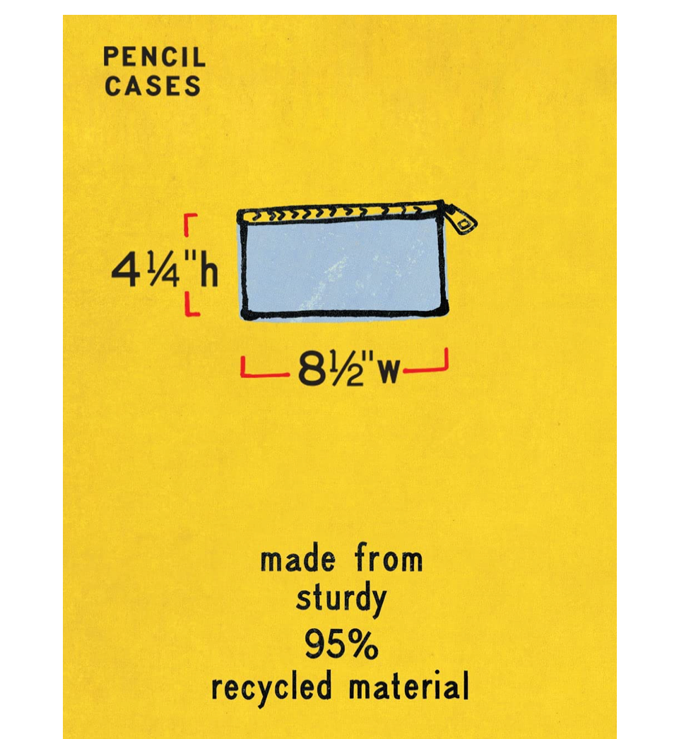 art supplies pencil case