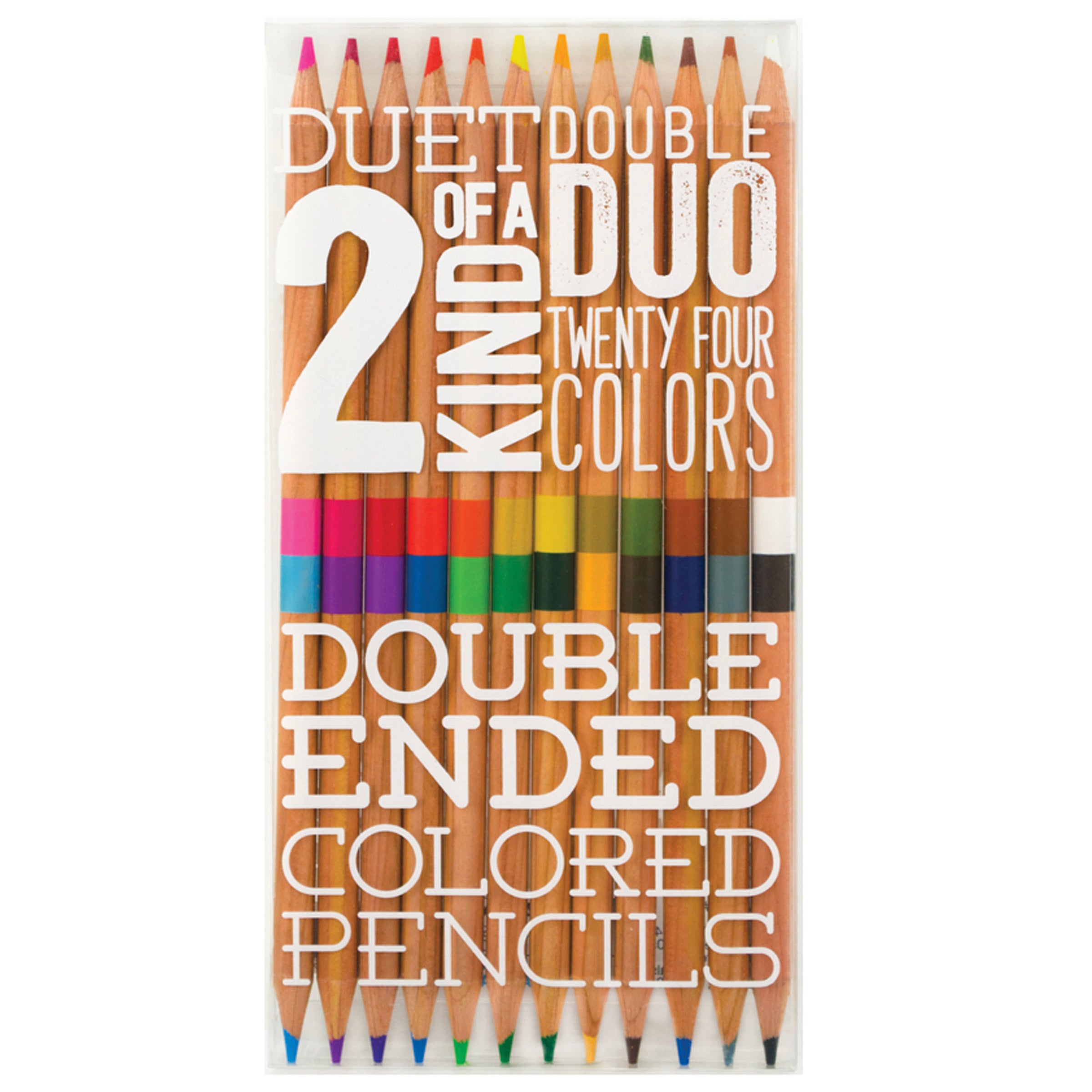 2 of a Kind Double Ended Colored Pencils