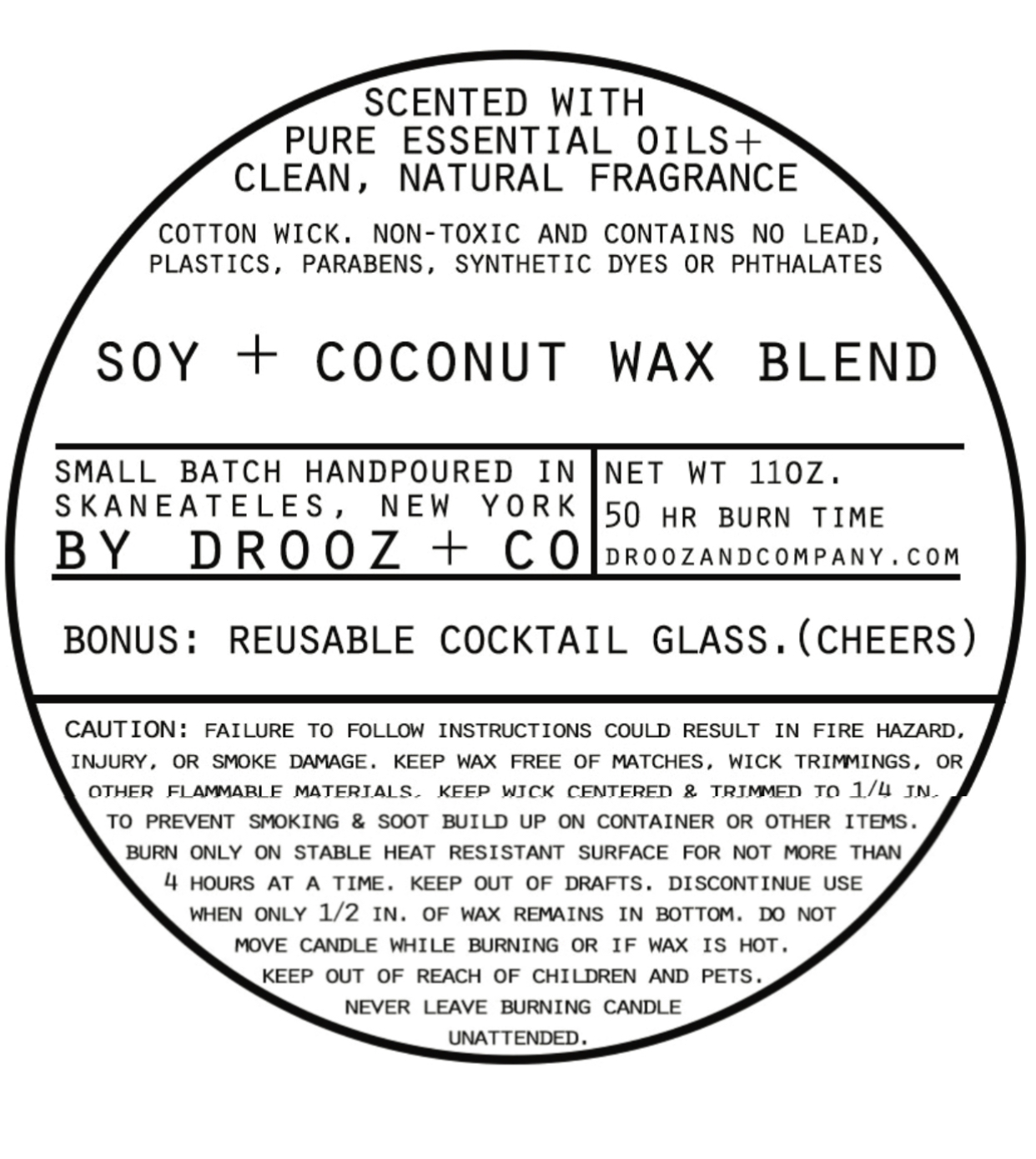 Summer in SKAN {Skaneateles Collection} DROOZ candle No.22