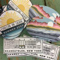 sticker: Skaneateles