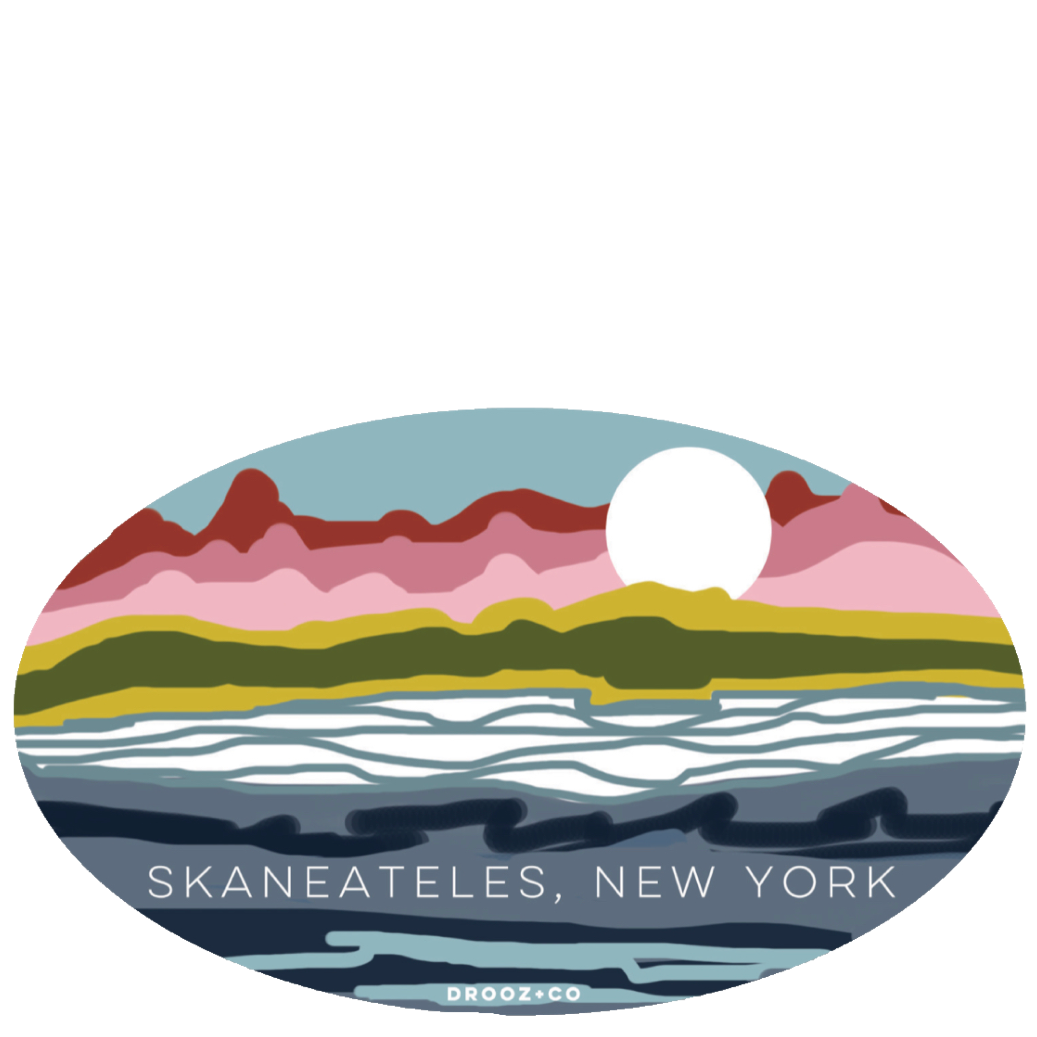 sticker: Skaneateles