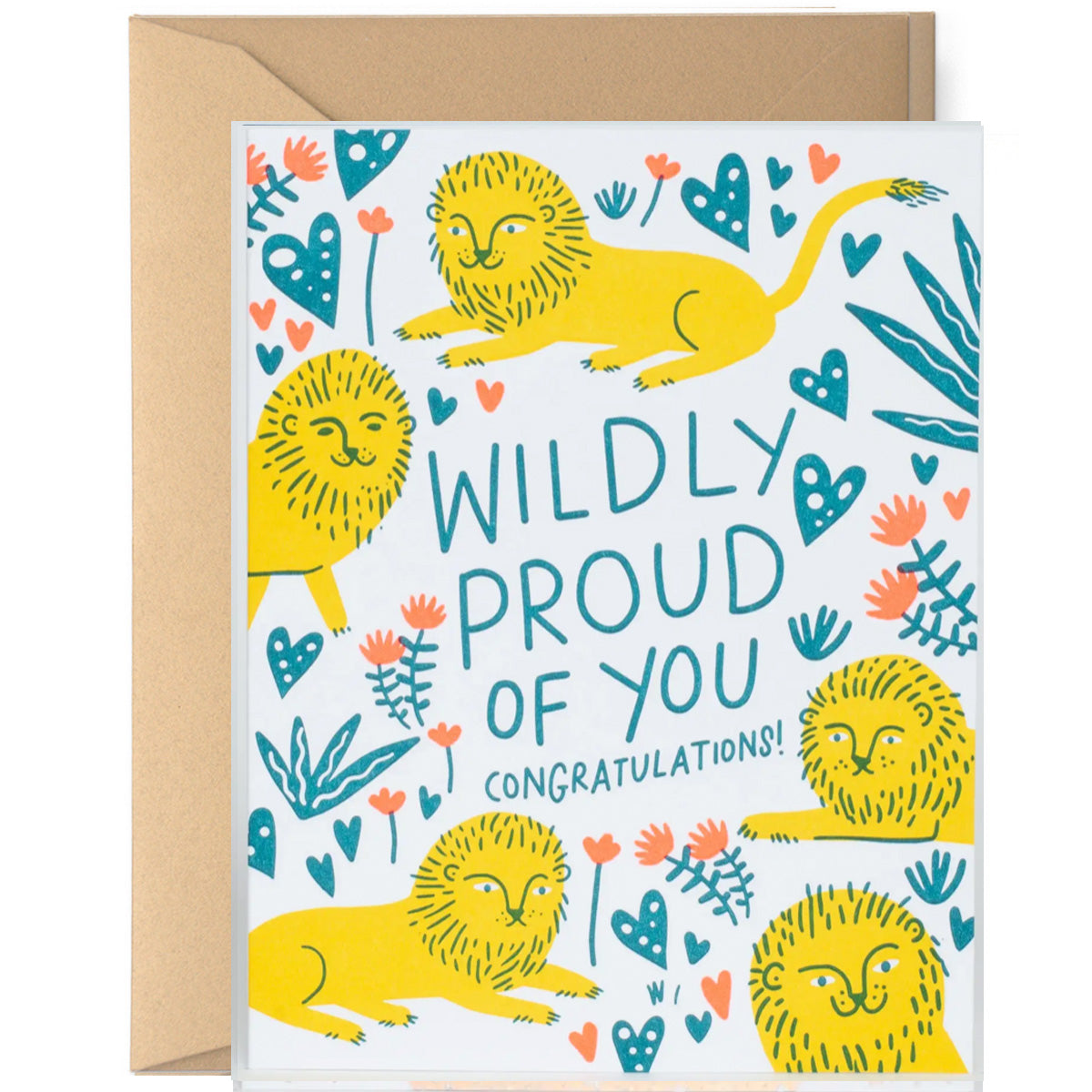 wildly proud greeting card